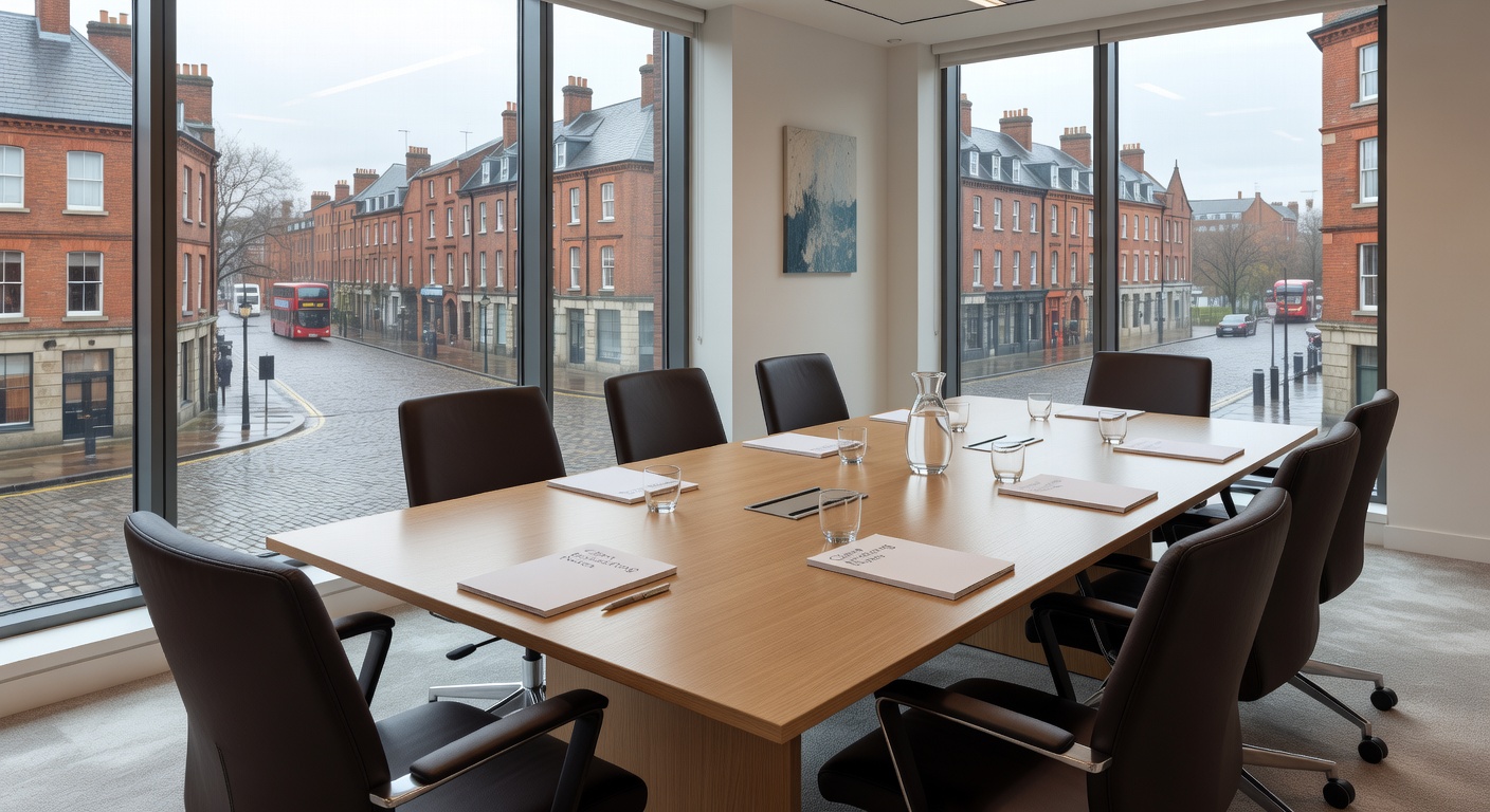 Meeting room at Meridian Growth Partners