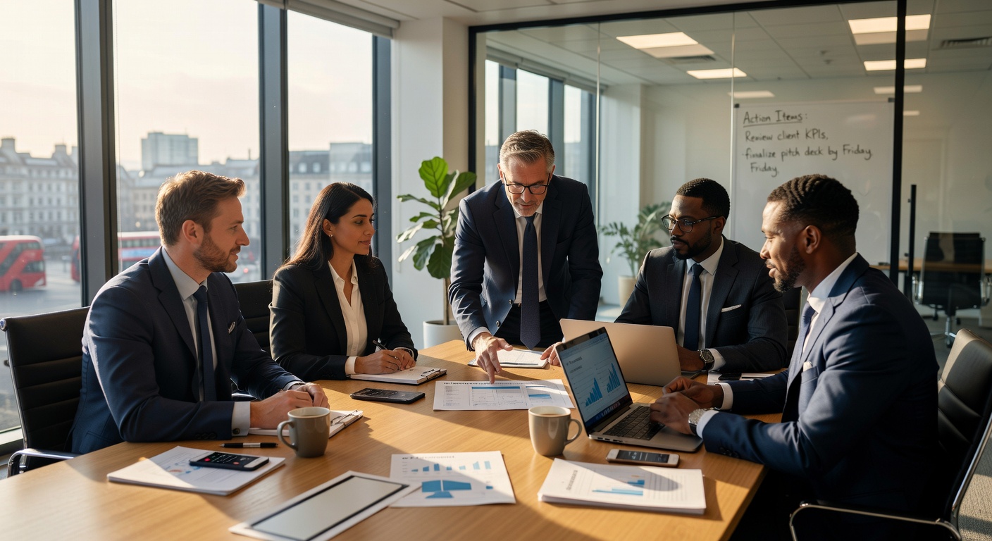 Meridian Growth Partners team in consultation